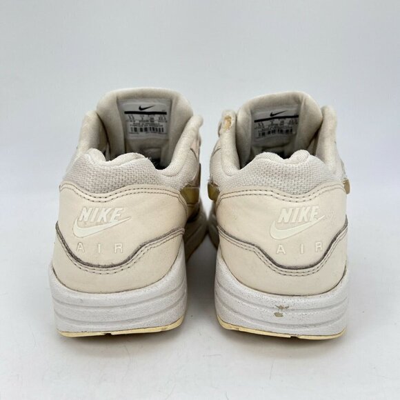 Nike Womens Air Max 1 AT5248-100 Low Top Ivory Athletic Sneaker Shoes Size 5.5 - Picture 8 of 12